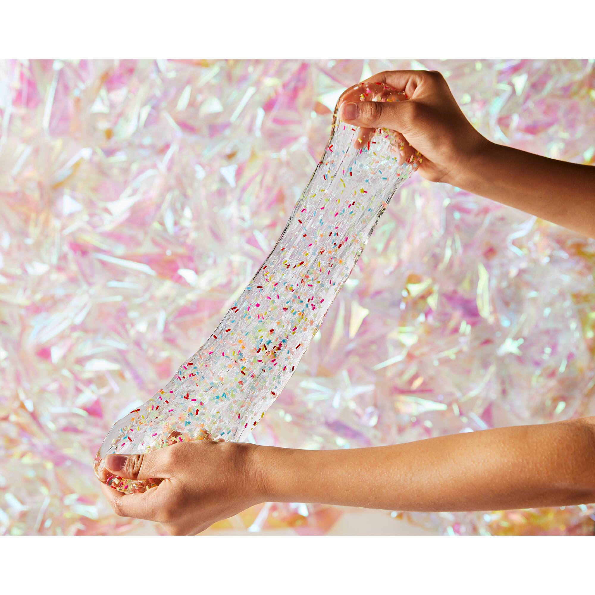 Elmer's® Gue Glassy Clear Deluxe Premade Slime with Mix-Ins